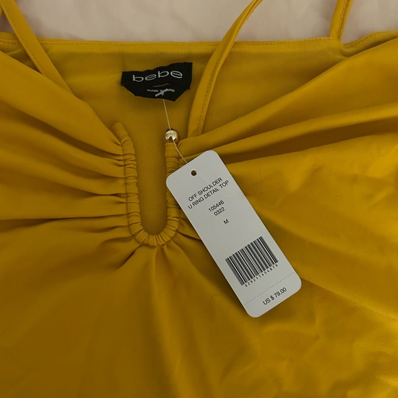 Bebe Off Shoulder Ring Detail Top - MANGO - Picture 5 of 5